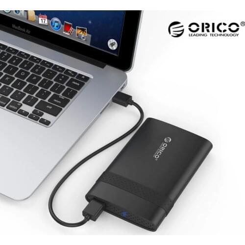 ORICO 2TB SATA to USB 3.0 2.5 inch HDD Case SSD Disk Box with Rubber USB3.0 Hard Drive Enclosure Tool Free For 9.5mm below HDD