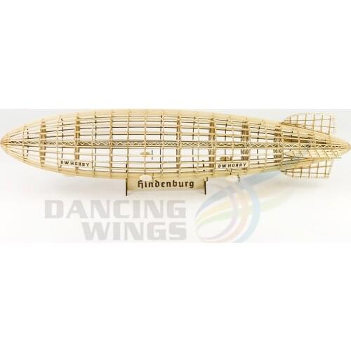 DIY Static Model Building Model 1:408 LZ-129 Hindenburg Zeppelin Airship 600mm Length Wooden Toys Building Toys Gift RC