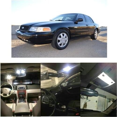 Interior Led lights For 2009 Ford Crown Victoria E150-E350 Edge Escape Expedition Explorer F250-F350 Flex Fusion Explorer Sport