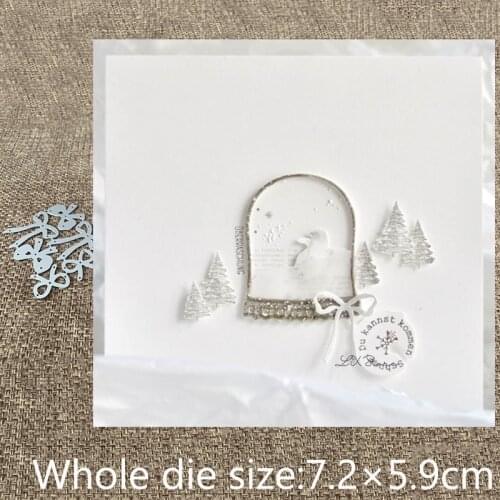 XLDesign Craft Metal Cutting Dies stencil mold 6pcs bow-knots decoration scrapbook Album Paper Card Craft Embossing die cuts