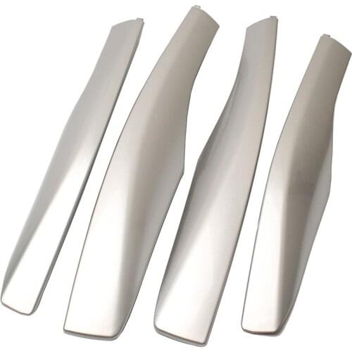 For lexus RX350 RX400h 2010 2011 2012 2013 2014 2015 silver ABS Roof Rack Bar Rail End Protection Cover Shell replace 4PCS