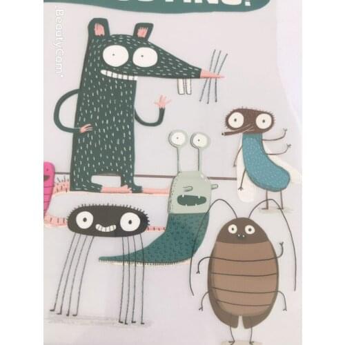 Wholesale custom full color heat transfer sticker for t shirts Hot sale products