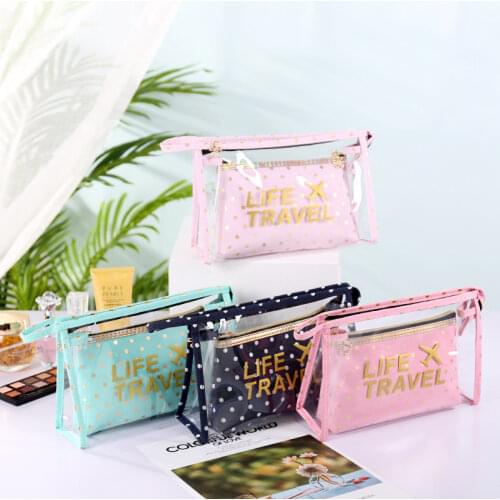 Ramnino Transparent Cosmetic Bags