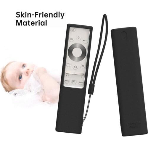 Silicone Covers For Samsung QLED TV BN59-01357C Smart Bluetooth Remote Control BN59-01357B BN59-01357E TM1990C Protective Case