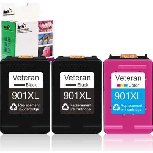 Veteran 901XL ink cartridge Replacement for hp 901 xl hp901 deskjet 4500 J4580 J4550 J4540 4500 J4680 J4524 J4535 J4585