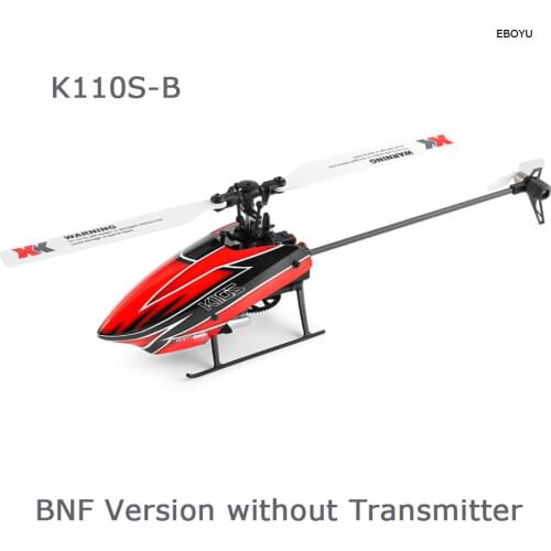 BNF Model Original XK Blast K110-B 6CH 3D 6G System Brushless Motor BNF RC Helicopter