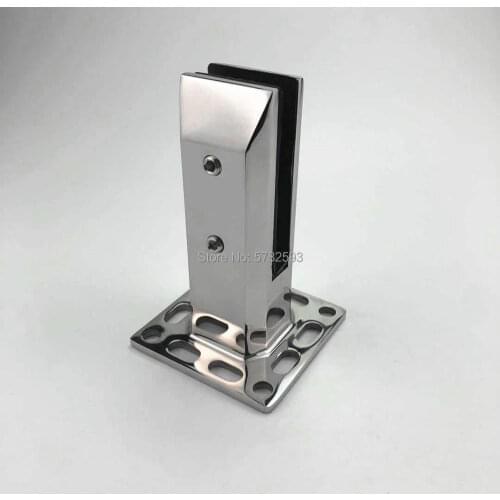 YL factory price 2205 square glass fence spigot