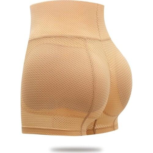 Womens Butt Lifter Breathable Boy Shorts Body Shaper Enhancer Panties High Waist Tummy Control Pads Booty lifter Waist Trainer