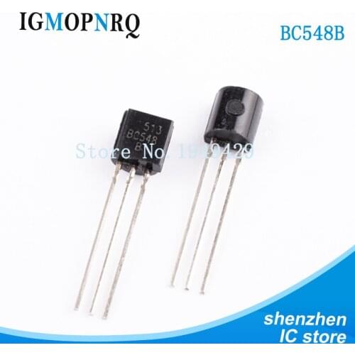 100pcs/lot BC548 BC548B 548 line transistor TO-92 new