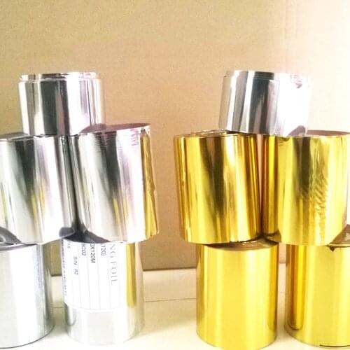 2Rolls Wide 8cmx120m Silver Hot Stamping Foil Papers CNC Leather PU Bronzing Marking Machine Heat Press Paper DIY