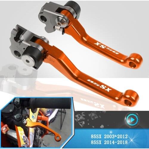 85SX 2014 2015 2016 2017 2018 Motocross Clutch Brake Handle Levers Motorcycle Accessories For 85 SX 2003-2009 2010 2011 2012