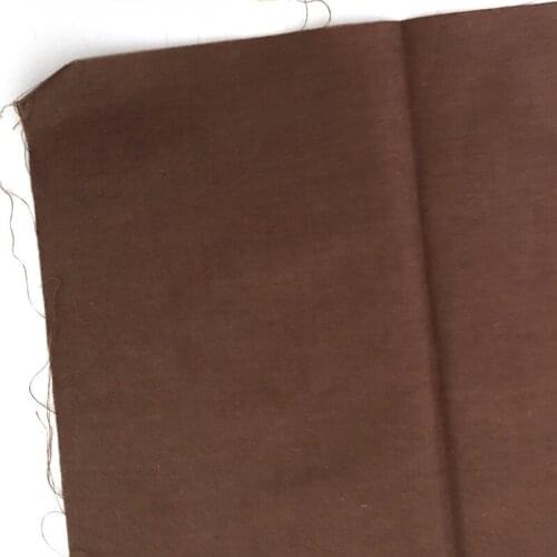 Booksew Telas De Algodon Para Patchwork Sewing Cottoon Fabric Meter Twill Solid Dark Beige Color Dress Material Tissu Curtain