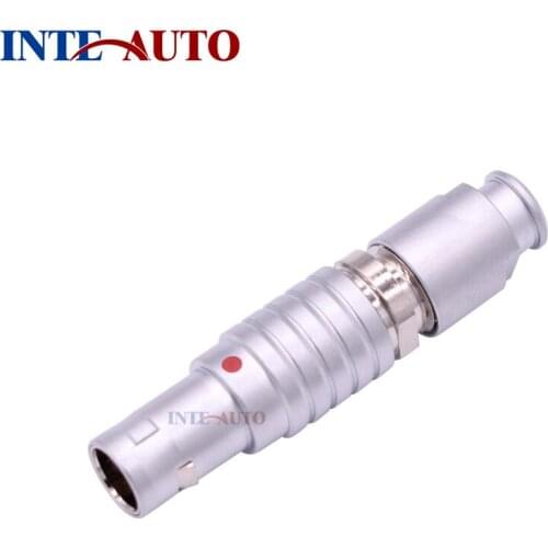 B series compatible TGG 0B 2 3 4 5 6 7 9 pins circular self locking push pull male plug connector,nut fit strain relief