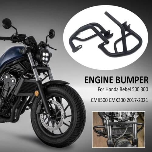 For Honda Rebel CMX 500 300 CMX500 CMX300 2017 2018 2019 2020 2021 Motorcycle Engine Guard Bumper Crash Bar Body Frame Protector