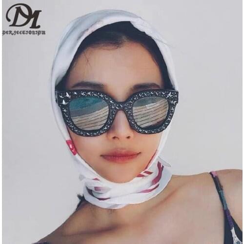 Женские солнцезащитные  круглые очки DM perfectionism China At AliExpress