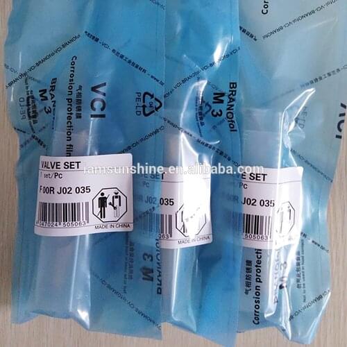 F00RJ02035 Made in china fuel injector 0445120215, 0445120394 injector valve set F00RJ02035