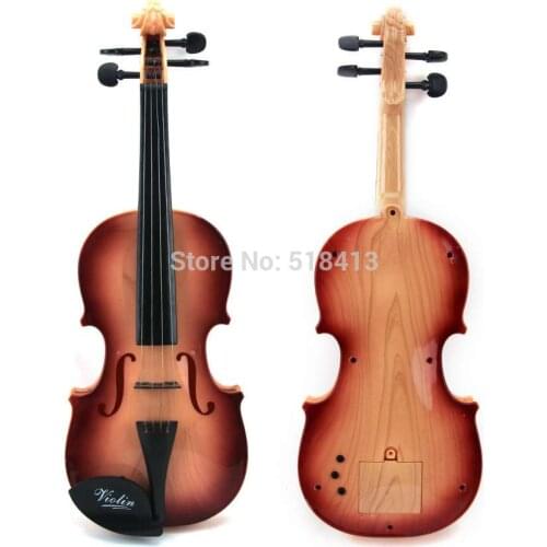 Guitar Plastic Delicate Violins Eight Ring Music Violin Educational Toys Kids Toy Childrens Musical Instruments Fantasy 2021