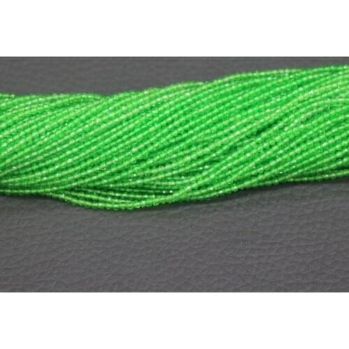 Flash Faceted Cut Round 4colors Zircon Crystal Loose Beads 2mm/3mm Amazing Glass Stone For Bracelet Necklace DIY Jewelry Making