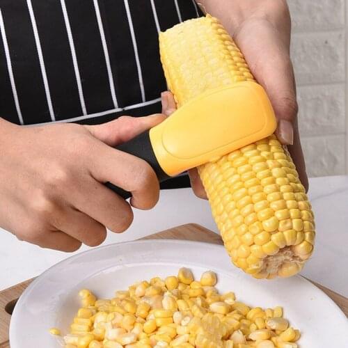 Kitchen Corn Cob Remover Stripper Peeler Thresher Cutter Tool Kernel Stainless Corn thresher Kitchen Gadgets