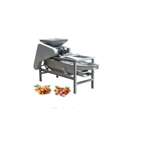 Commercial Nuts Hazelnut Sheller Cracker Almond Cracking Almond Shelling Machine With Best Quality