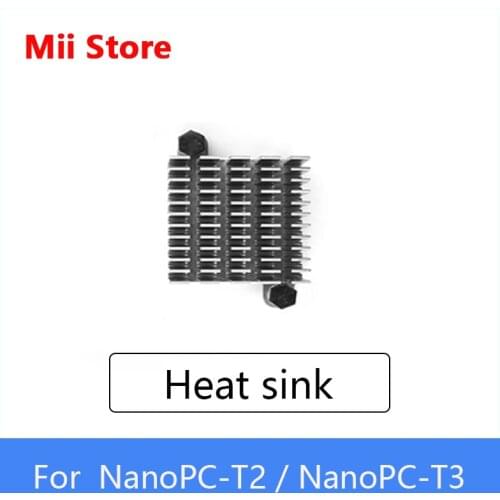 Nanopi High-quality aluminum heat sink with ear holes, suitable for NanoPC-T2/NanoPC-T3 30*28*15mm