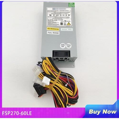 Original For FSP Power Supply FSP270-60LE 1U FLEX HTPC for NAS POS Cash Register ATX Shuttle 24Pin Perfect Test