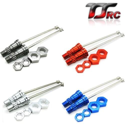 Alloy CNC Front and Rear Drive Shaft For 1/5 Traxxas TRX X-Maxx XMAXX
