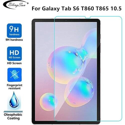 Screen Protector Tempered Guard For Samsung Galaxy Tab S6 10.5 T860 T865 SM-T860 SM-T865 Tablet Tempered Glass Protective Film