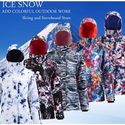 SMN Brand New Snow Suit Jacket Womens Snowboard Clothing Waterproof Windproof Costumes Winter Outdoor Skiing and Pant Girl Bibs