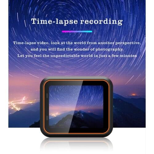 Sport Action Camera Ultra HD 4K 30fps WiFi 2.0-Inch 170D Waterproof IP68 Helmet Video Recording Camera