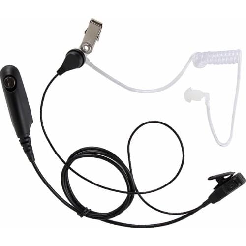 Air Acoustic Tube Earpiece Mic Headset PTT for Motorola Portable Radio GP340 GP328 GP1280 PRO5150 GP338 for Motorola earpiece