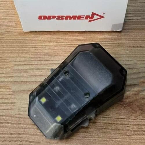 OPSMEN Survival Flash Light Multi-function Practical Waterproof & Seismic IR Light Frequency for Helmets & Molle Free Shipping