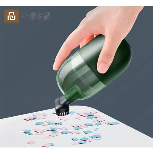Youpin Mini Vacuum Cleaner For Desk Protable Cleaner Dust Sweeper Handheld Desktop Cleaner School Office Supplies