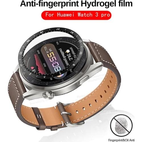 Protective Film for Huawei Watch 3 Soft Glass 10D Curved Screen Protector for Huawei Watch 3 Pro Smart Watch Film Accessories