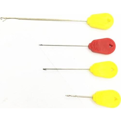 1SetCarp Fishing Knot Pulla Hook Chod Hair Rig Making Tools Splicing Needles Boilie Drill Carp Bait Accessories Terminal Tackle