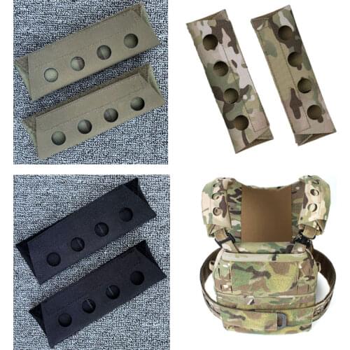 1 Pair Tactical Vest Shoulder Straps Cover Pad Shoulder Comfort Cushion Pad Protect Pads for FCPC/FCSK/LV