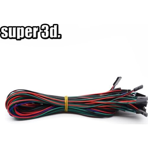 3D Printer 1 set new 14pcs cables complete wiring cables set For RAMPS 1.4 Endstops Thermistors Motor dupont