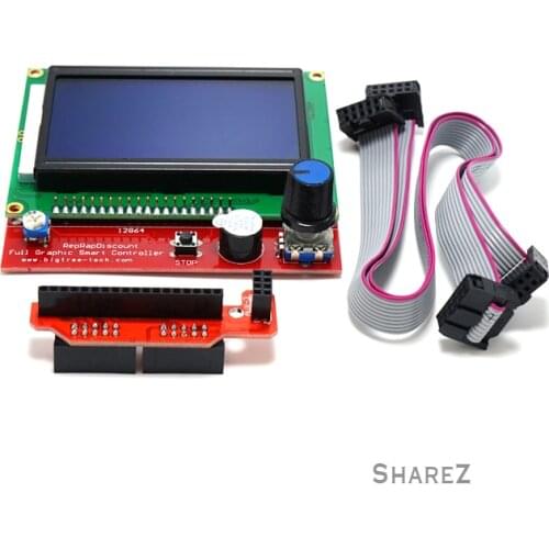 3D Printer Smart Controller RAMPS1.4 LCD 12864 LCD Control Panel