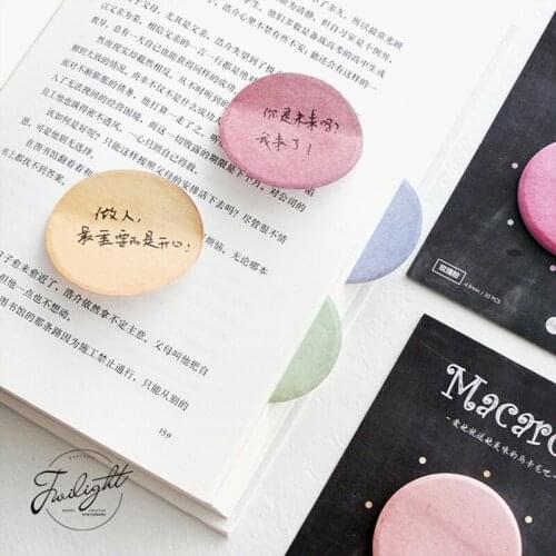 40 pcs/Lot Macaron cake sticky note Mini post memo pad Decorative planner sticker Scrapbooking Office School supplies EM693