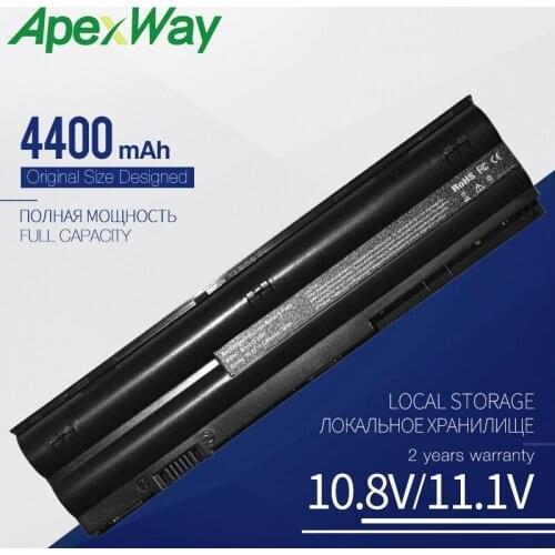 4400 mAh laptop battery for HP MINI 110-4100 4101 4102 4108 4110 4111 4112 4114 4117 4118 4119 4120 4150 4250 4205 4206 210-3000