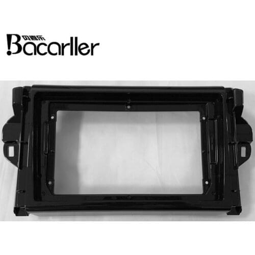 9 Inch Car Fascia For TOYOTA FORTUNER 2015-2018 Car Dvd Frame Install Panel Dash Mount Installation Dashboard