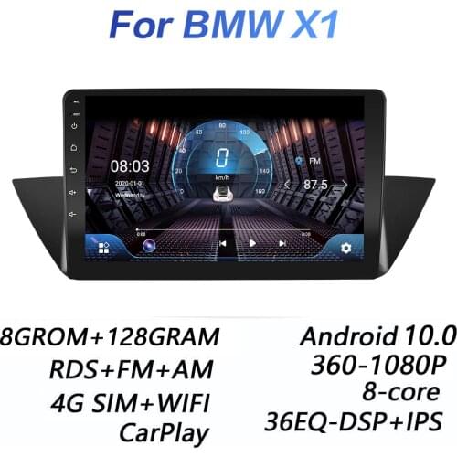 4GRAM+64GROM DSP 2 din Android 9.0 Car Radio Multimedia Video Player For BMW X1 E84 2009 2010 2011 2012 carplay WiFi