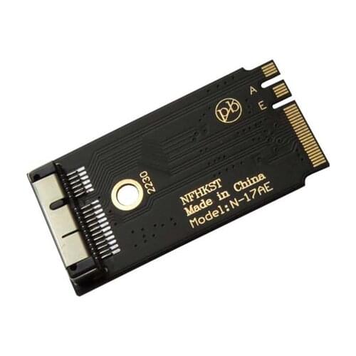 BCM943602CS to A+E key M.2 WiFi for optiplex 7070 adapter