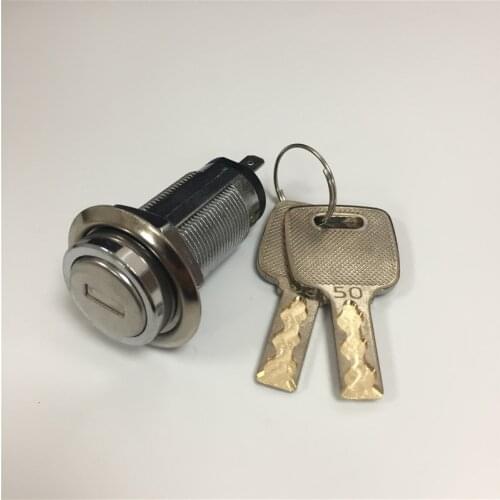 Raylock M19 cylinder lock 5A 220V gambling machine flat key switch lock lock machine electric cabinet lock