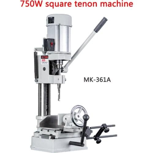 Woodworking Drilling Square Tenon Machine Brushless Induction Motor Tenoning Machine Small Square Hole Drilling Machine 380V