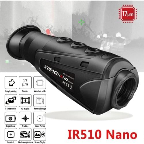 GUIDE IR510Nano N1 Digital Infrared Night-vision Thermal Imager Scope Detector Thermal Imaging Riflescope for Hunting Patrol