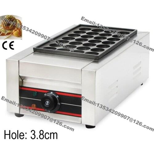 Commercial Use Non-stick Gas/110v 220v Electric 28pcs 4cm Japanese Octopus Ball Takoyaki Maker Iron Machine Baker Grill