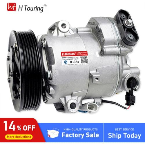 CVC6 AC COMPRESSOR FOR Opel Astra J 1.4 Turbo 2009 2010 2011- Opel Meriva B 1.4L 2010 13250608 13271268 13395695 1618063 1618424