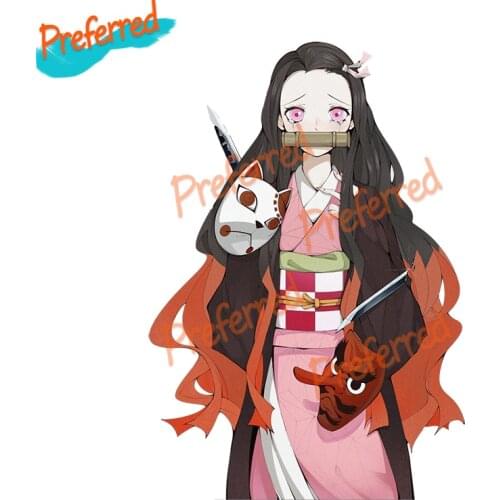 Fashion Car Sticker Poster Cartoon Anime Wall Stickers for Girls Car Hood Sticker Laptop Decal JDM Van Bike Offroad PVC