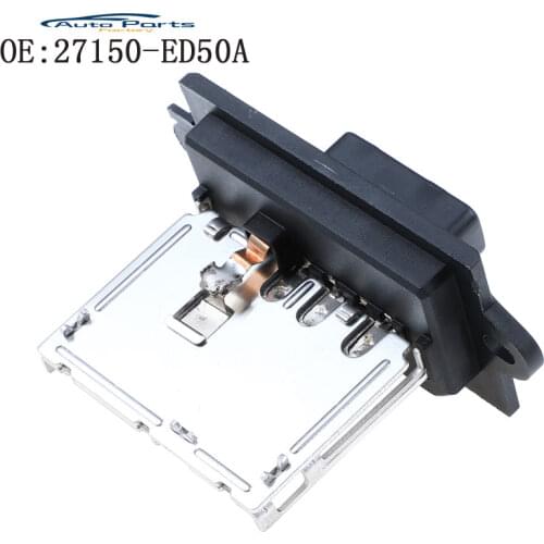 New Blower Motor Heater Fan Resistor For Nissan Versa Cube Tiida 27150-ED50A 27150ED50A